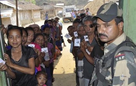 Mizoram officials arrive to supervise counting process